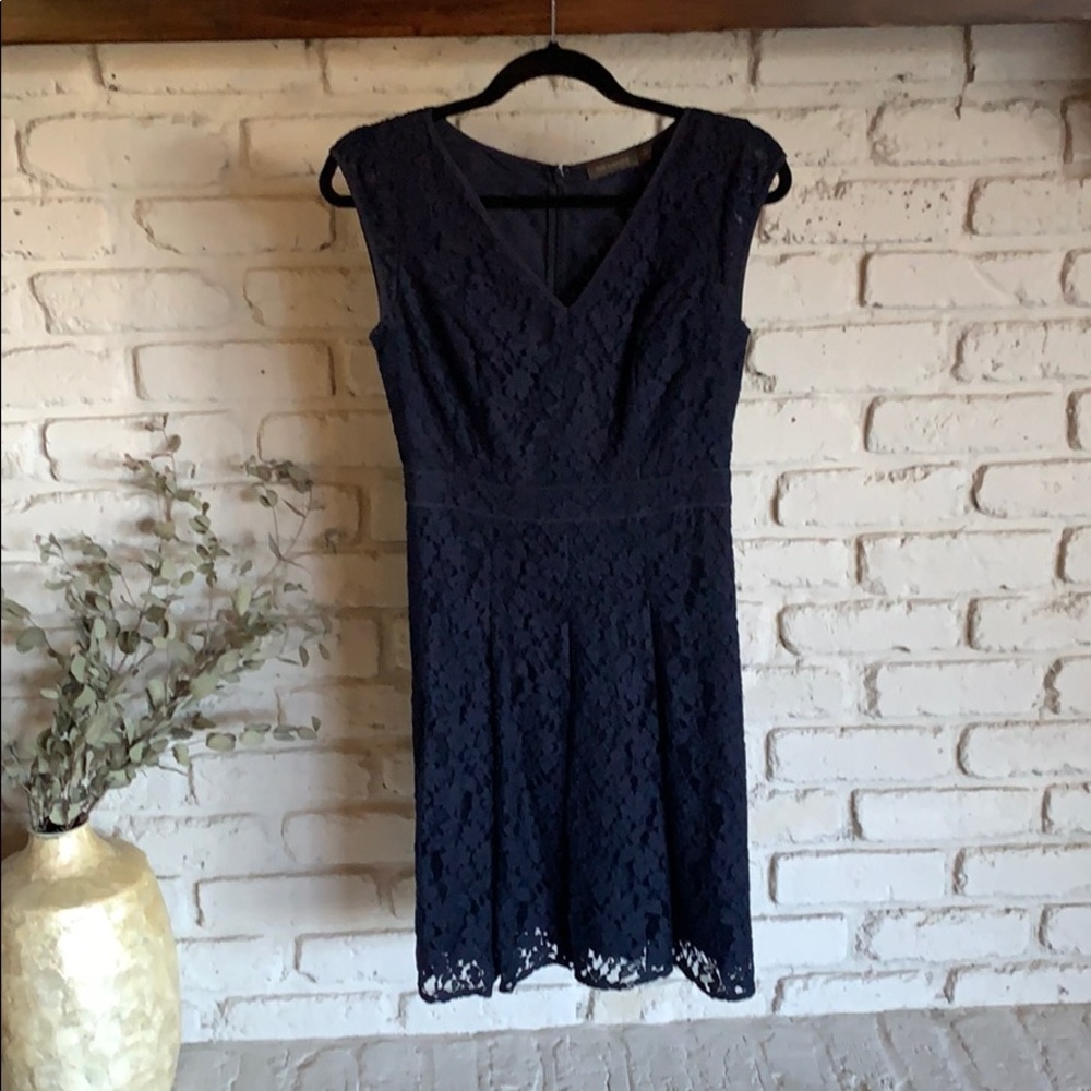 The Limited Navy Lace Dress